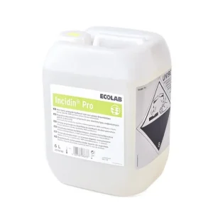 Incidin Pro 6lt, Iσχυρό απολυμαντικό επιφανειών και ιατροτεχνολογικού εξοπλισμού χωρίς αλδεΰδες