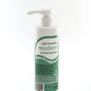 Neoderm Hand & Body Cream 500ml, Ενυδατική κρέμα περιποίησης χεριών και σώματος