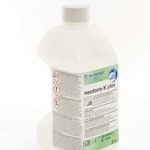 neoform K plus 2lt, Απολυμαντικό – απορρυπαντικό επιφανειών και επιφανειών σε χώρους επεξεργασίας τροφίμων